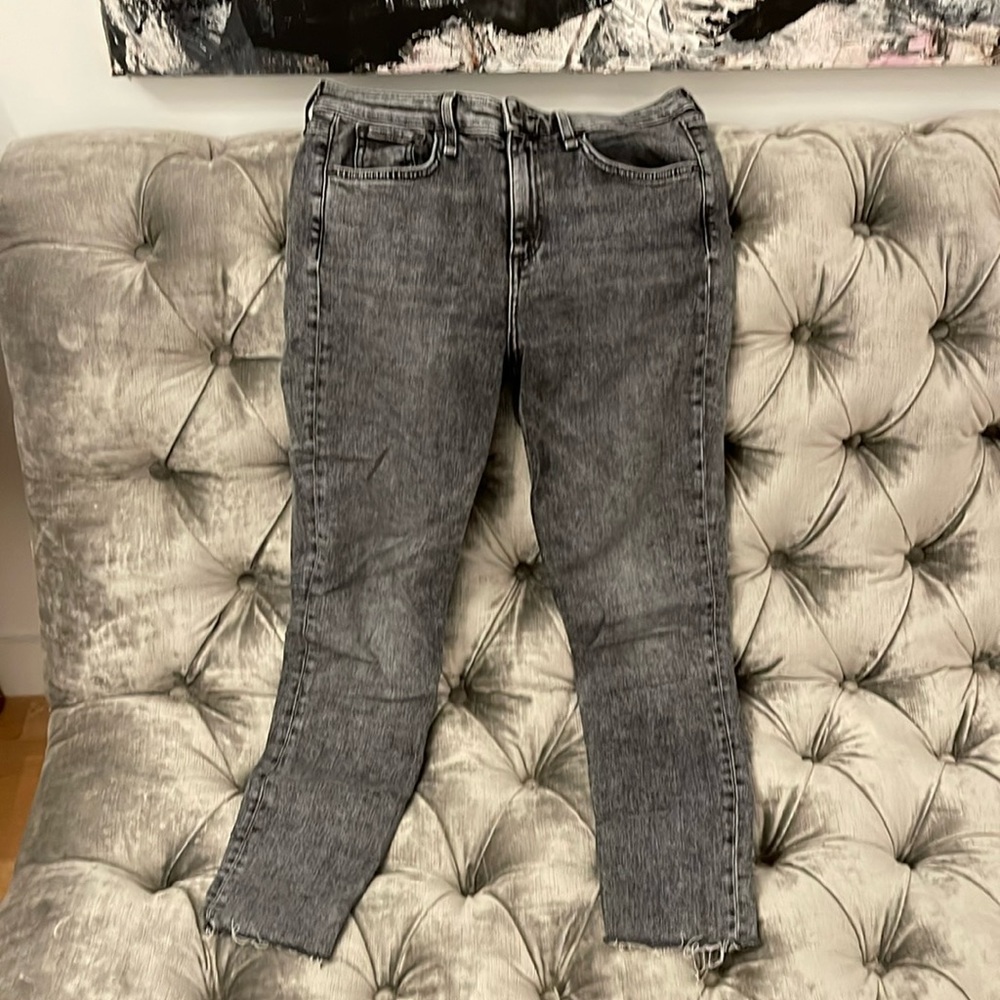 rag & bone size 29 grey Cate skinny jeans
